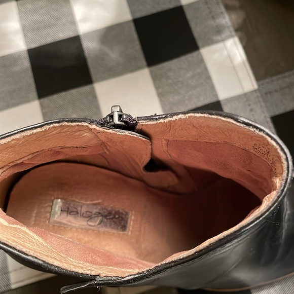 HALOGEN genuine leather booties - Picture 8 of 9